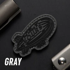 Notorious EDC “Blimp Patch” RE Patch - Gray