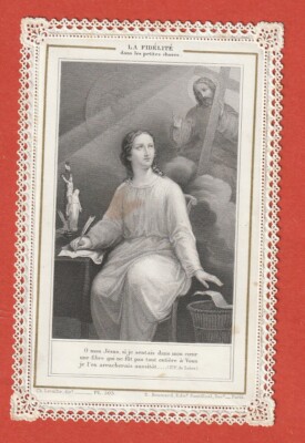 CANIVET - FROMMES BILD - 19. Jh. - LA FIDELITE