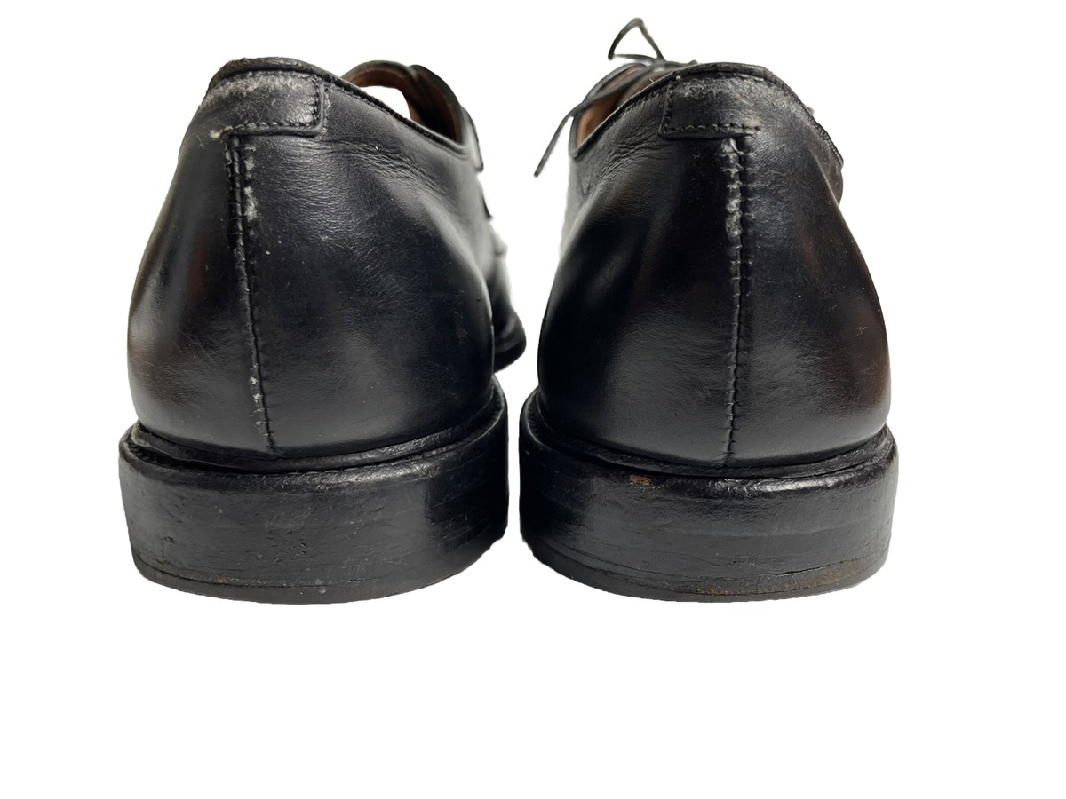 Allen Edmonds Size 14D Men Brentwood Black Leather Lace Apron Toe Shoes USA Made Brentwood Reserve Lace-up Sneaker | Men main image 4