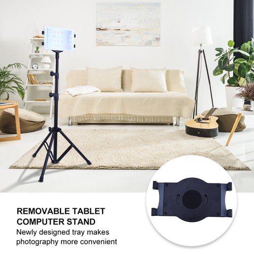 Support de trépied pour tablette rotatif universel Support de montage au sol - Photo 10/12