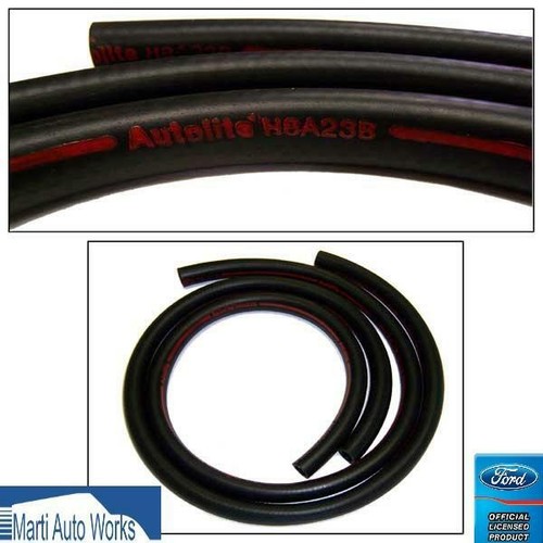 1968 Mustang Heater Hoses with Red Stripe (After 2/1/68) Marti Auto