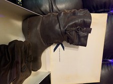 anne klein faux leather fur lining sport BOOTS size 11