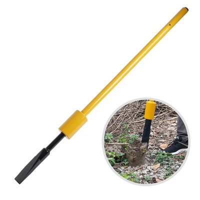 Root Cutting Tool, Hole Digging Tool, Tamping Bars, Garden Remover Tool for B...