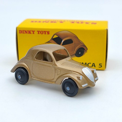 Lot Of 5Pcs DeAgostini 1:43 Dinky Toys 35A Simca 5 Diecast Models Car Brown - Picture 4 of 9