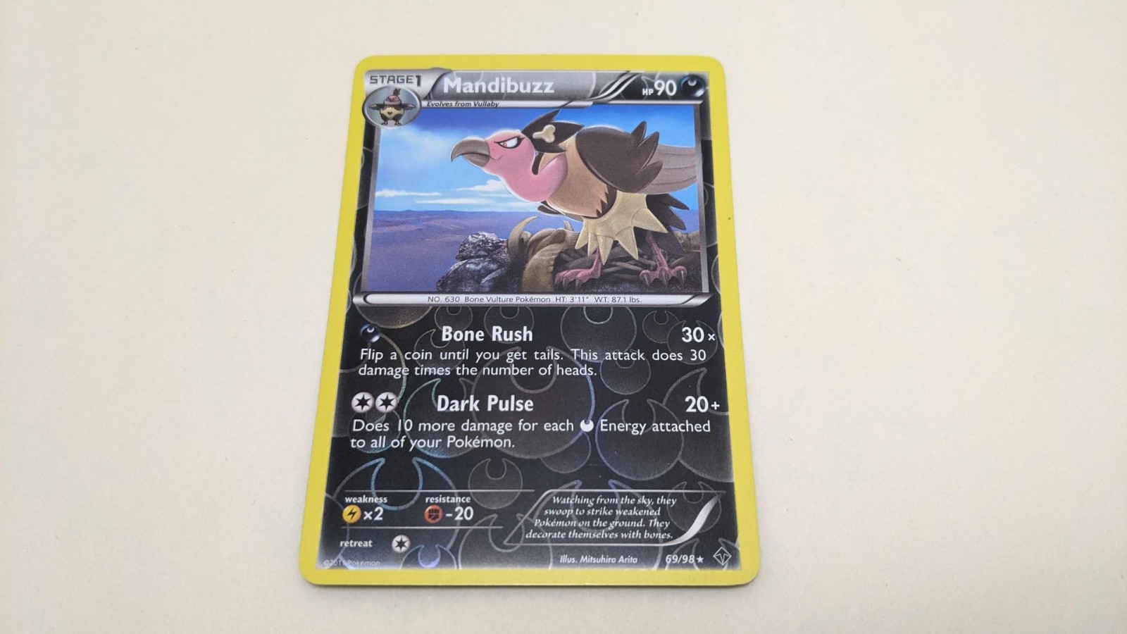 Mandibuzz 69/98 - Emerging Powers - Reverse Holo