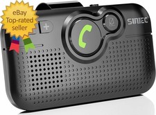 Handsfree Bluetooth Car Kit for Cell Phone Wireless Bluetooth Speaker for Car, A