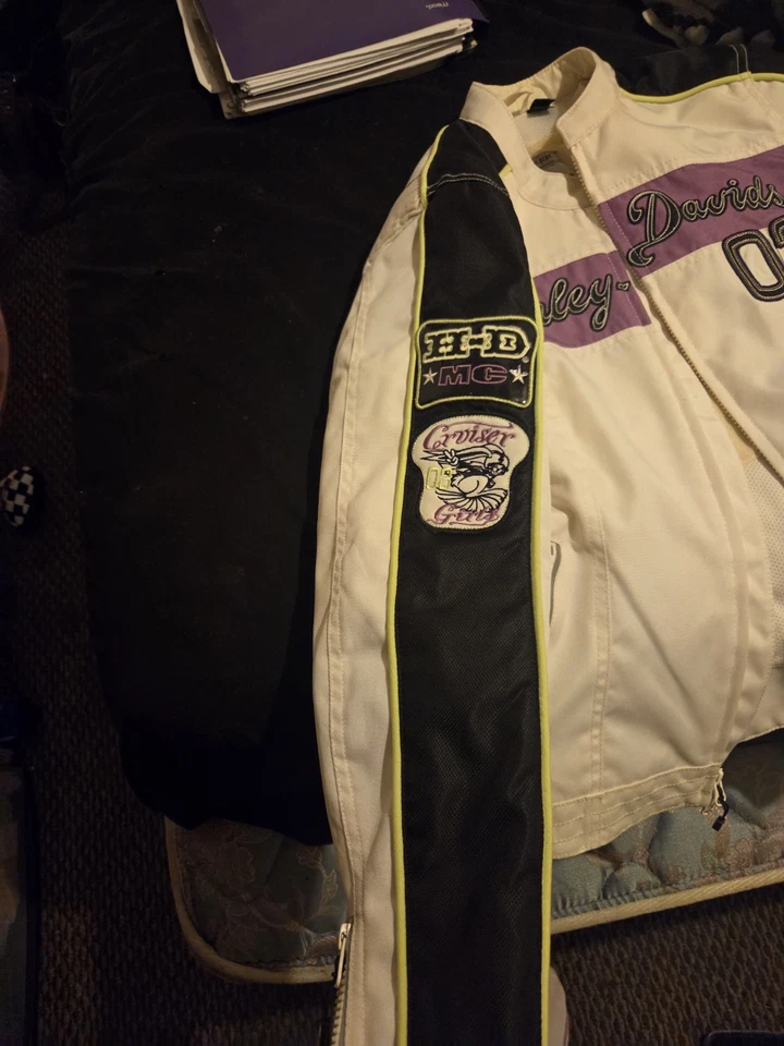 Chaqueta de montar Harley Davidson para mujer talla pequeña Foto 3 de 4
