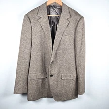 Bonobos Slim Fit Fortex Fabric Lanificio Woven Italy Blazer Jacket 44R Brown