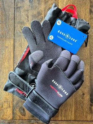 Aqua Lung Thermocline Dive Gloves 3mm   GL1650106XL   XL   NEW In Bag