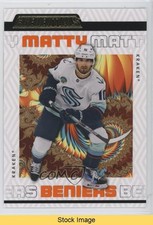 2023-24 Upper Deck Credentials Mandelbrot Fractal Matty Beniers #74 READ 8tn