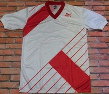 Puma Football Shirt Nolel Vintage Streetwear Made In West Germany (650) Size M
