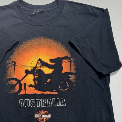 Harley-Davidson T-Shirt Australia Kangaroo Chopper Sunset Gold Coast Southport