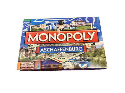 Monopoly Aschaffenburg Städte Edition; vollständig, Gesellschafts-spiel