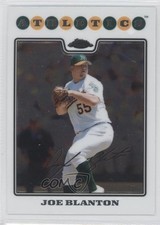 2008 Topps Chrome Joe Blanton #115 0a0