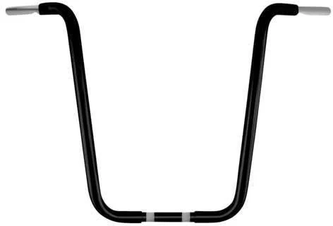 Wild 1 1-1/4in. Chubby Psycho Ape Hanger Handlebar - 20in. - Black WO571B - Image 2 of 4