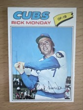 1977 Topps - Rick Monday #360