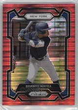 2024 Panini Prizm Red Pulsar Prizm /399 Brandon Mayea Brando Mayea #284 0s07