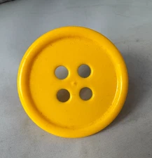 Step 2 My First Snowman Building Replacement Piece Parts Yellow Button Christmas