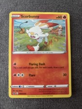 Scorbunny SWSH244 Promo Holo Carta Pokemon Rara NM/come nuova