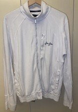 Sean John Herren Track Jacket Classic Logo Essential Velours grey