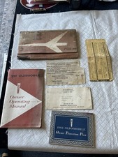 Vintage 1961 Oldsmobile Owners Manual Owners Operators Guide Paperwork
