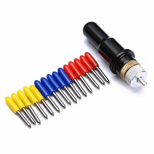 Long Lasting Mix Blades and Blade Holder for Roland Vinyl Cutter Plotter 15 pcs - Picture 3 of 8