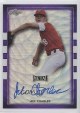 2018 Leaf Metal Perfect Game All-American Classic 4/8 Joe Charles Auto nd3