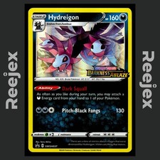 Hydreigon - SWSH037 - Stamped Black Star Promo - Darkness Ablaze - VLP on eBay