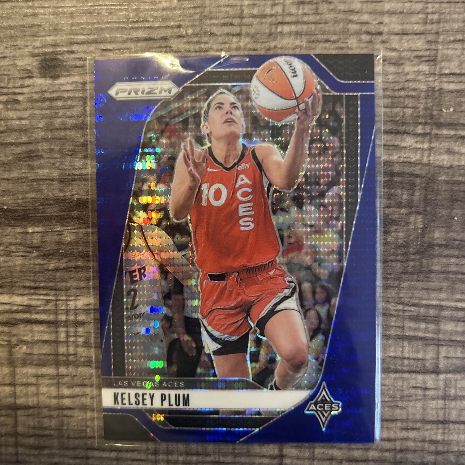 2024 Panini Prizm WNBA - Kelsey Plum #77 Blue Prizm /199