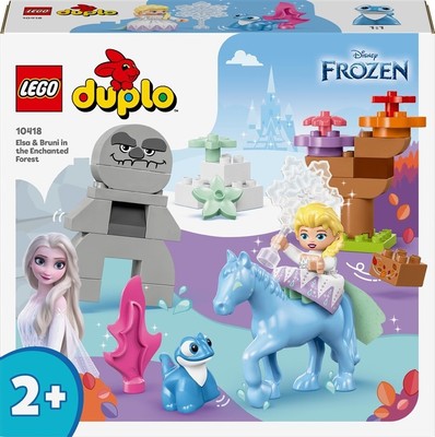 Constructor Lego  Duplo  | Disney Elsa Und Bruni Im Verzauberten Wald 10418