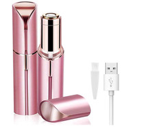 Flawless Facial Hair Remover Painless Hair Removal Portable Trimmer USB Recharge