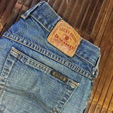 VTG Lucky Brand Dungarees Bootcut Jeans Womens 10 30 Made in USA Gene Montesano