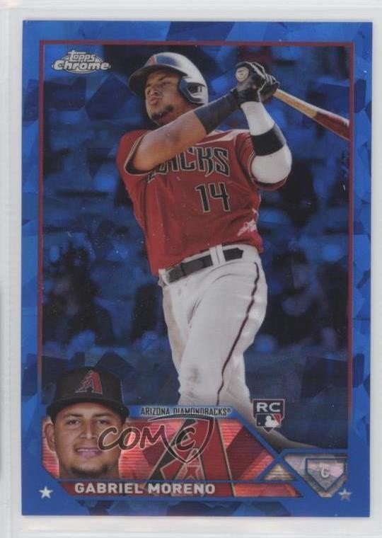2023 Topps Chrome Update Sapphire Edition Gabriel Moreno #USCS161 Rookie RC 15dh