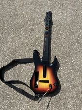 Nintendo Wii Guitar Hero Red Octane 95455.805 Wireless Sunburst Controller