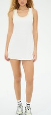 ‼️SALE‼️SPLITS59 MARTINA RIGOR MINI DRESS W PIPING IN WHITE SZ M NWT RTL $178