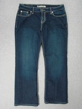 TA11454 *BKE (THE BUCKLE)* KATE BOOT CUT WOMENS JEANS sz30x31 1/2 (rehem 31x28)