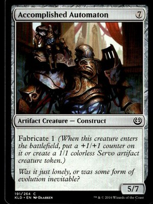2016 Kaladesh Accomplished Automaton Expansion/Common #191