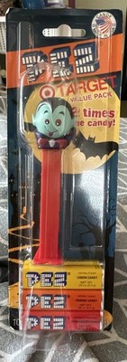 PEZ Halloween Youthful Vampire Dracula 2011 7.5 Target Value New On Card
