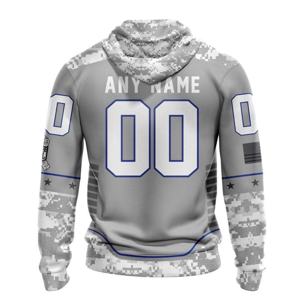 Buffalo Football Team Billss | Specialized Design Camo Salute Hoodie