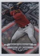 2023 Bowman Sterling Rookies Silver Refractor 55/100 Oscar Gonzalez #BSR-11 v9t