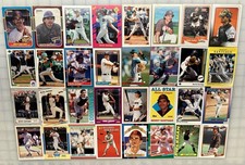 BENITO SANTIAGO - Huge 32 different card lot! ROOKIES! Topps-Donruss+ PADRES+ $$