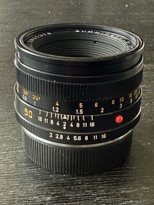 Leica Leitz Canada Summicron-R 50mm f2 3 Cam Prime lens Recent CLA
