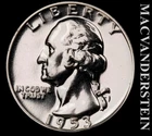 1953 Washington Quarter- Silver- Choice Gem Proof- No Reserve #L7102