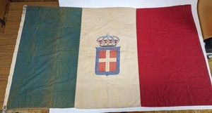 VINTAGE Kingdom Of Italy Flag 3' x 5'