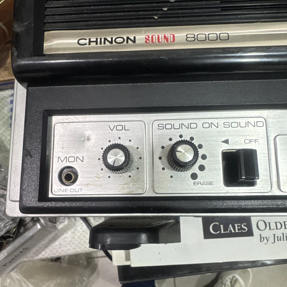 Proiettore Chinon Sound 8000 (super 8) - lampada da sostituire - vintage, raro - Immagine 4 di 4