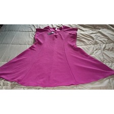 24seven NWT Comfort Apparel Magenta Dress Size 2X
