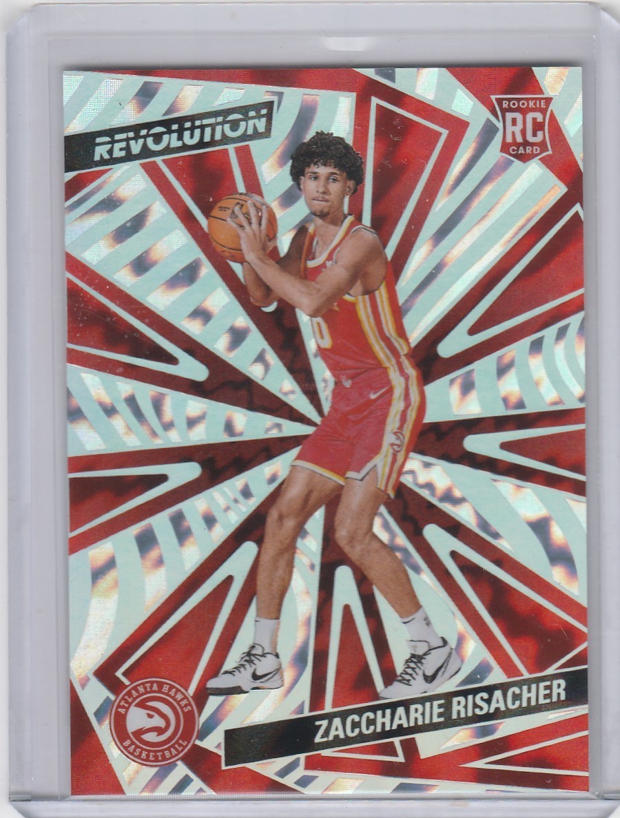 ZACCHARIE RISACHER 2024-25 Panini Revolution Lightning RC (116/175) Hawks #104