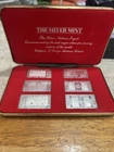 THE SILVER MINT SILVER NATIONS IGNOTS FLAG 6 20 GRAM BAR SET 999 SILVER 1973