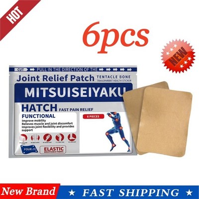 Joint Relief Patch | Mitsuiseiyaku Hatch Fast Pain Relief -Functional 6Pcs