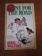 CRICKET BOOK ONE FOR THE ROAD DOUG WALTERS  1988  * MUST SEE *